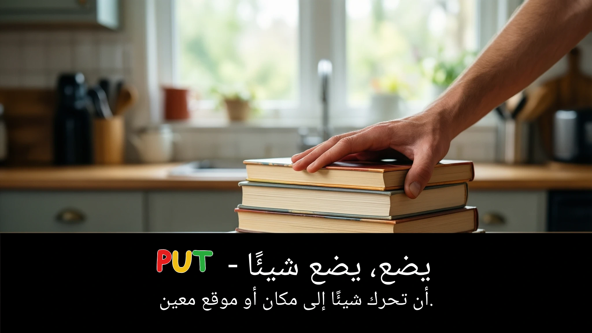 Arabic Illustration for put
